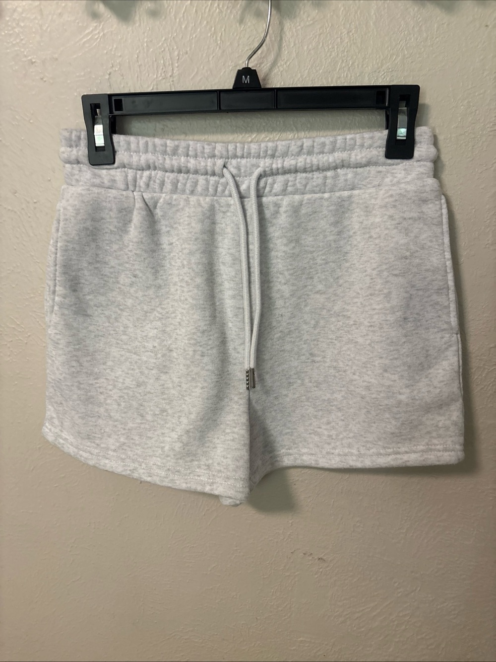 Manifest Offline Cozy Drawstring Women’s Shorts - Light Heather Gray S